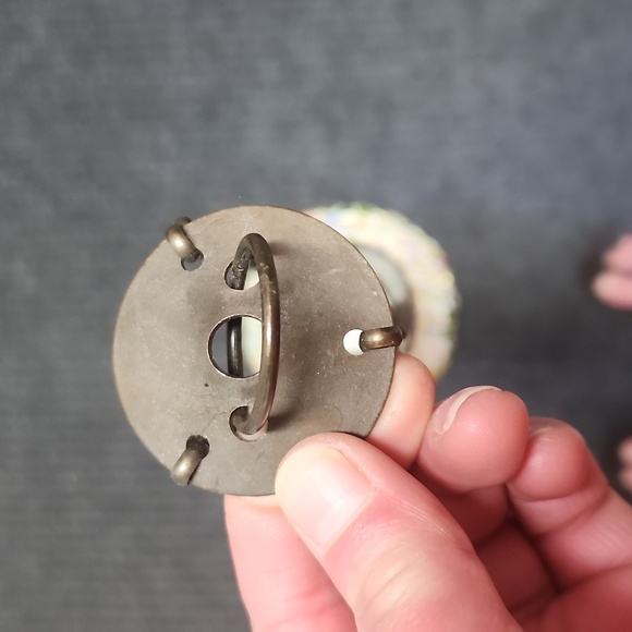 Handmade Glass & Brass Hanging Candle Holder & Glasswork Artwork - Picture 6 of 8